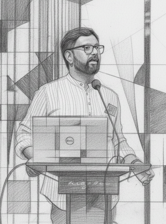 A pencil sketch like image generated by Gemini Pro 3.0